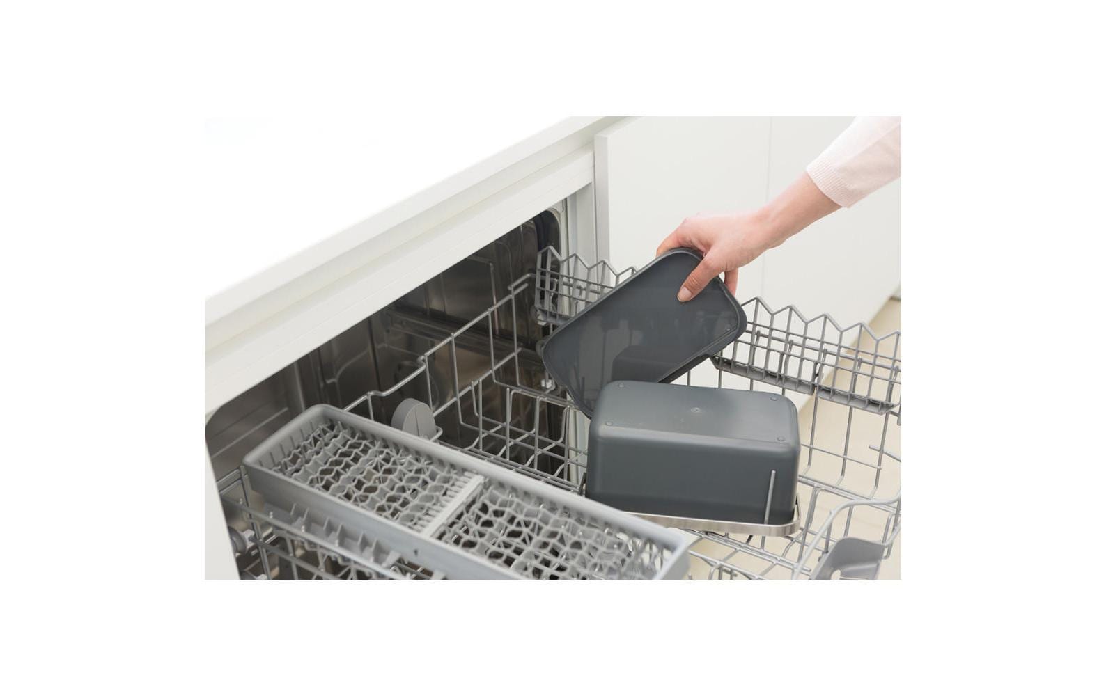 Brabantia Komposteimer 1.8 l, Dunkelgrau