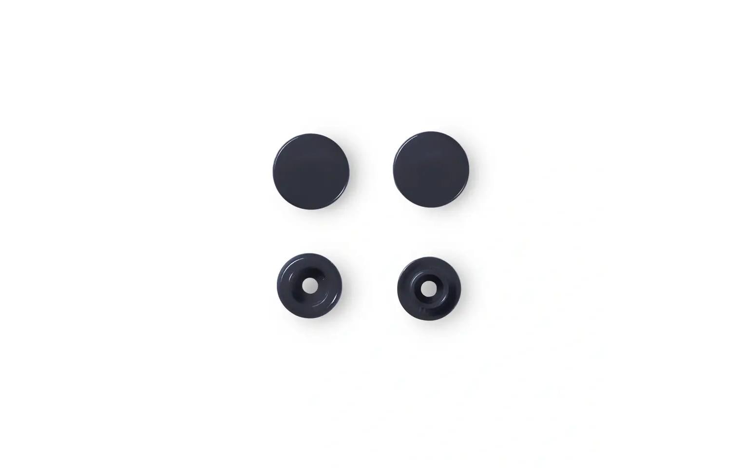 Prym Druckknöpfe Color Snaps Grau, Ø 12,4 mm, 30 Stück Prym Druckknöpfe Color Snaps Grau, Ø 12,4 mm, 30 Stück