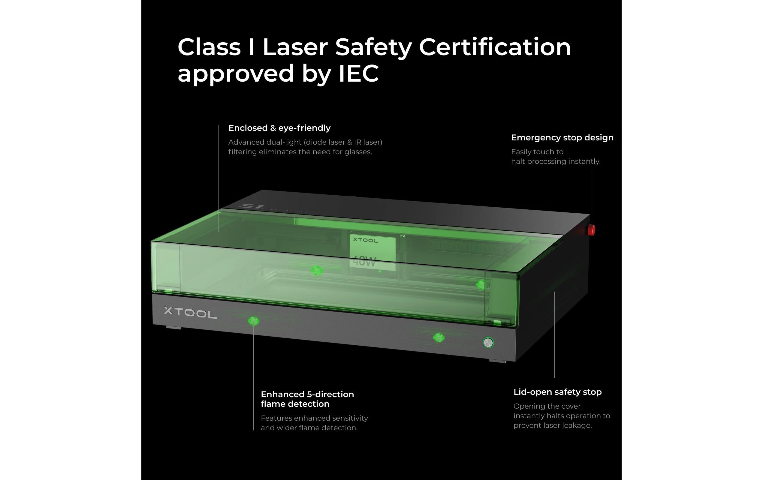X-Tool S1 Dioden Laserschneider