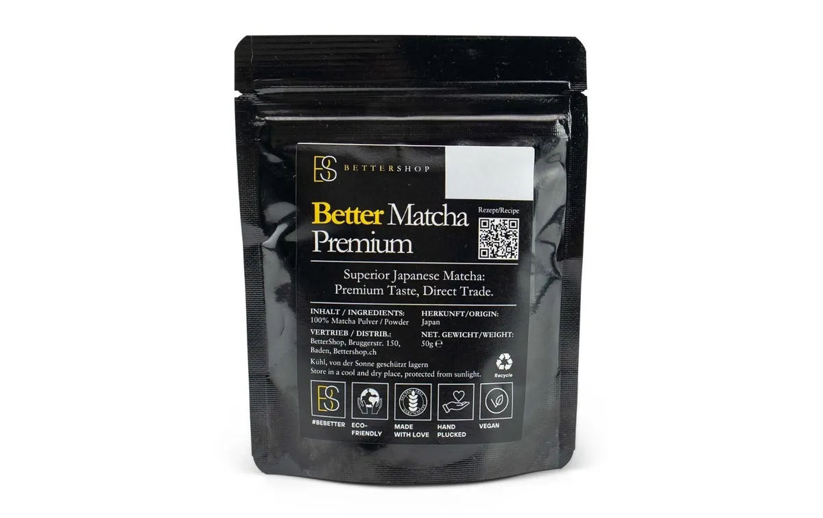 BetterMatcha Bio Matcha Premium 50 g BetterMatcha Bio Matcha Premium 50 g