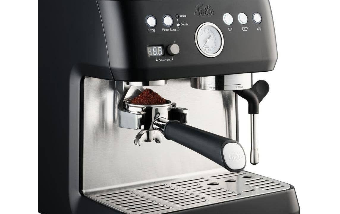 Solis Siebträgermaschine Solis Grind & Infuse Perfetta Schwarz