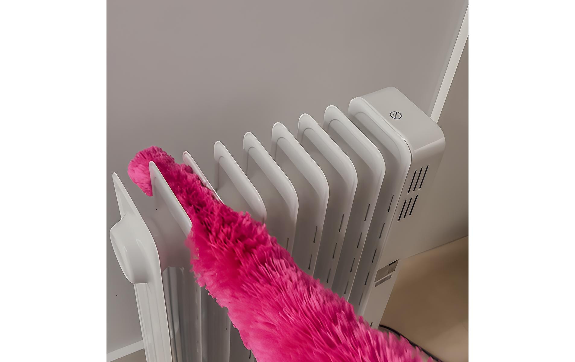 CreaClean Radiatorenbürste 76 cm Rot