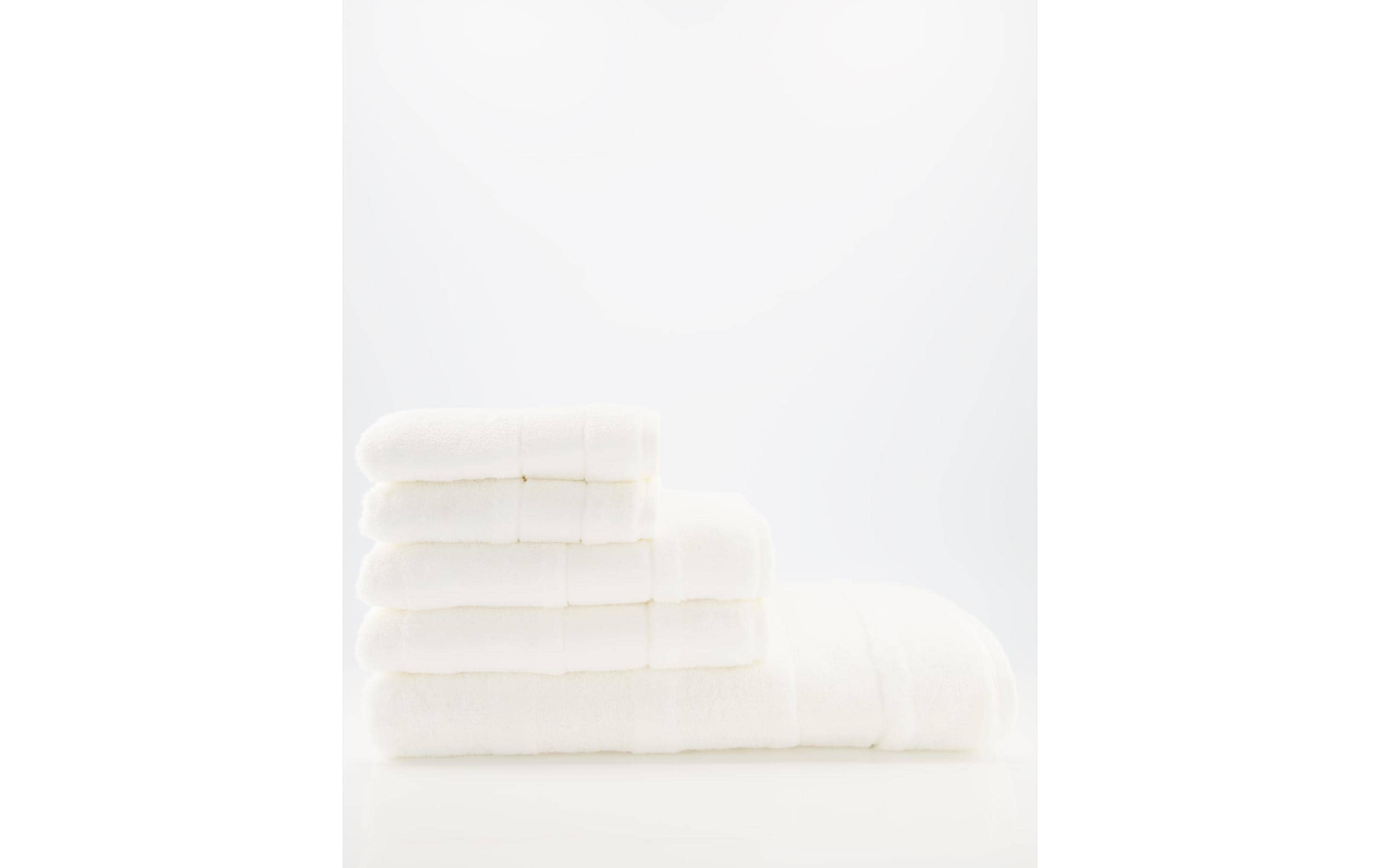 Cawö Waschhandschuh Noblesse 16 x 22 cm, Weiss