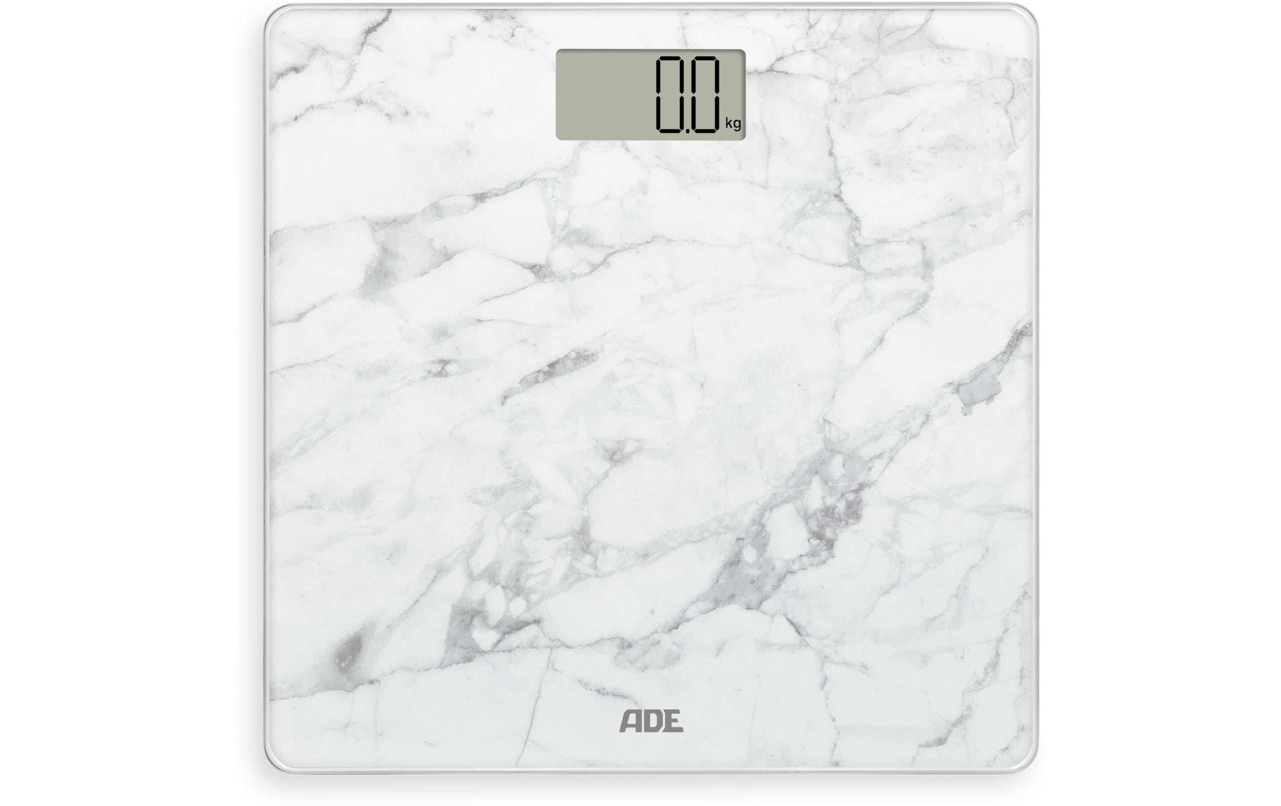 ADE Personenwaage Amina Marmor Weiss