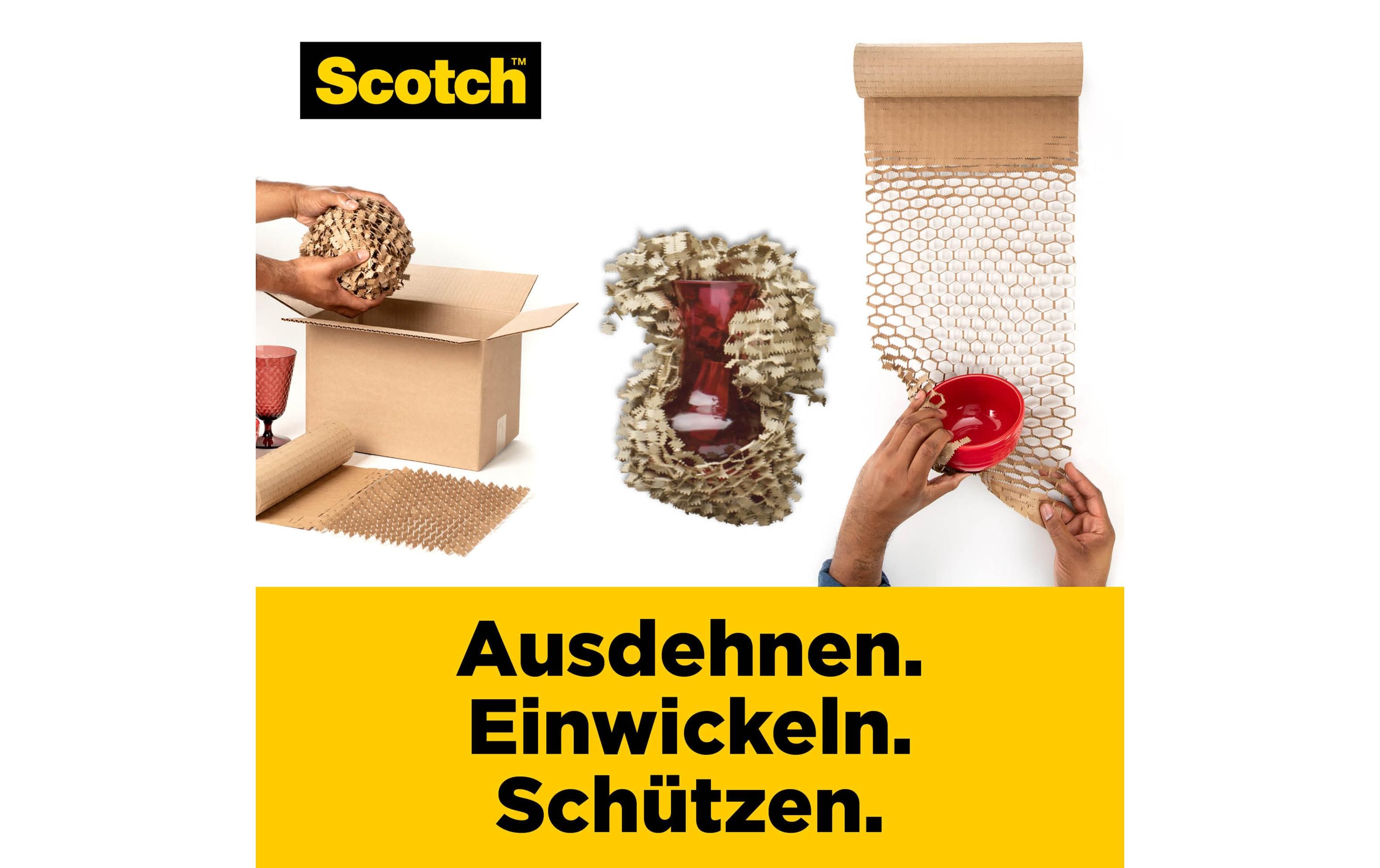 Scotch Packpapier Cushion Lock 304 mm x 9.14 m, 1 Rolle Scotch Packpapier Cushion Lock 304 mm x 9.14 m, 1 Rolle