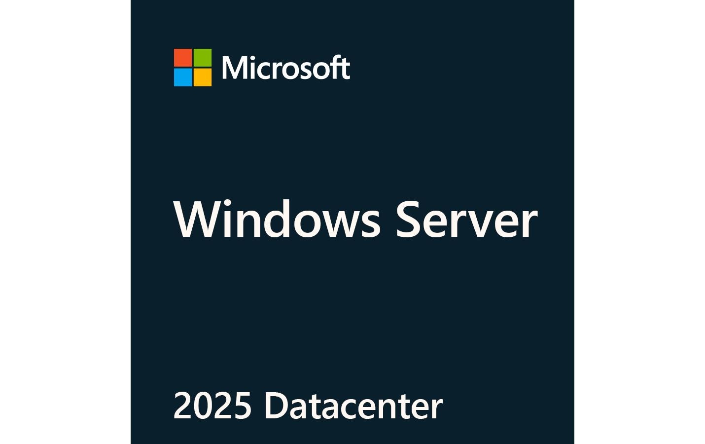 HPE Windows Server 2025 Datacenter 4 Core, Add-Lic, HPE ROK, ML HPE Windows Server 2025 Datacenter 4 Core, Add-Lic, HPE ROK, ML