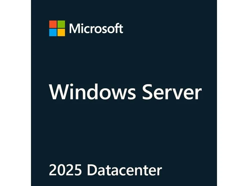 HPE Windows Server 2025 Datacenter 4 Core, Add-Lic, HPE ROK, ML HPE Windows Server 2025 Datacenter 4 Core, Add-Lic, HPE ROK, ML