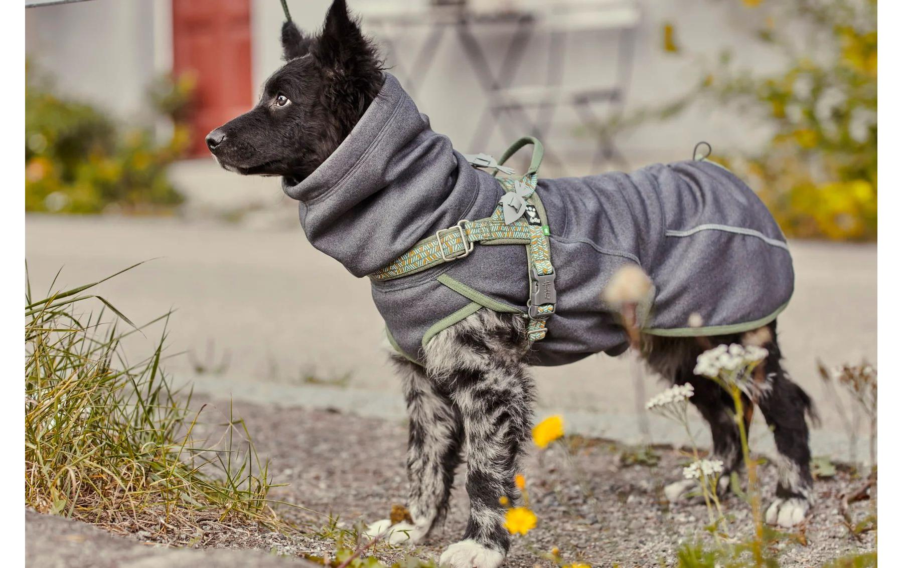 HURTTA Pullover Razzle-Dazzle Midlayer, 55, Dunkelgrau