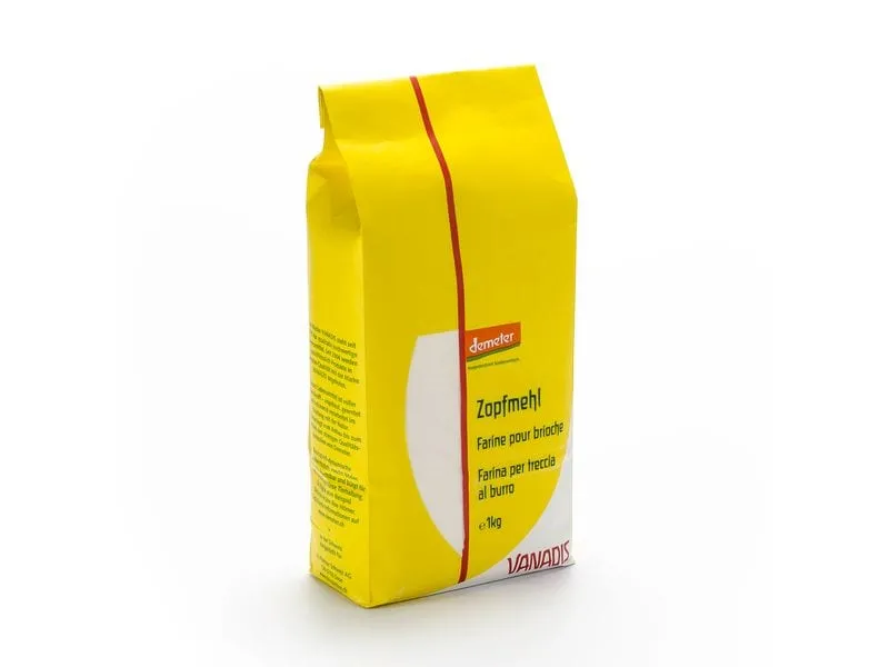 Vanadis Zopfmehl (Bioverita), Demeter 1 kg Vanadis Zopfmehl (Bioverita), Demeter 1 kg