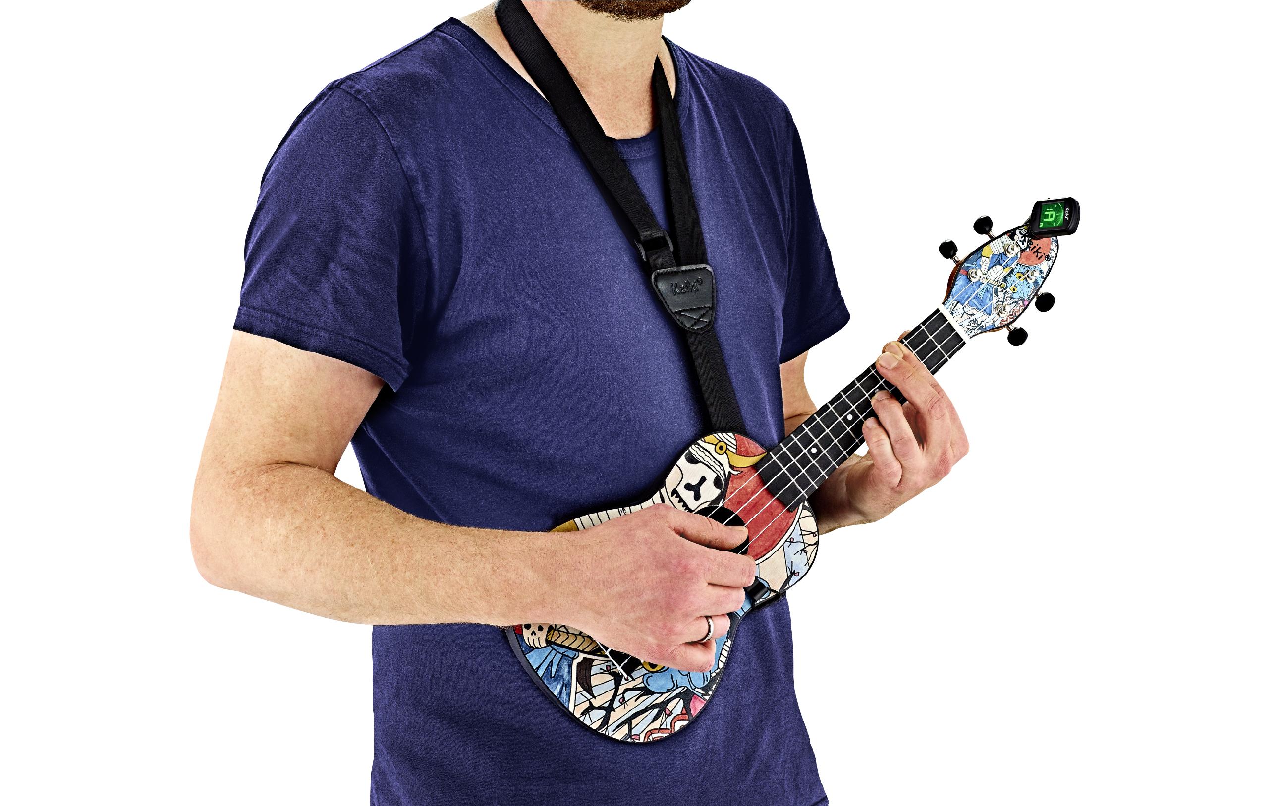 Ortega Guitars Ukulele Keiki Package K2-VP – Voodoo Puppet