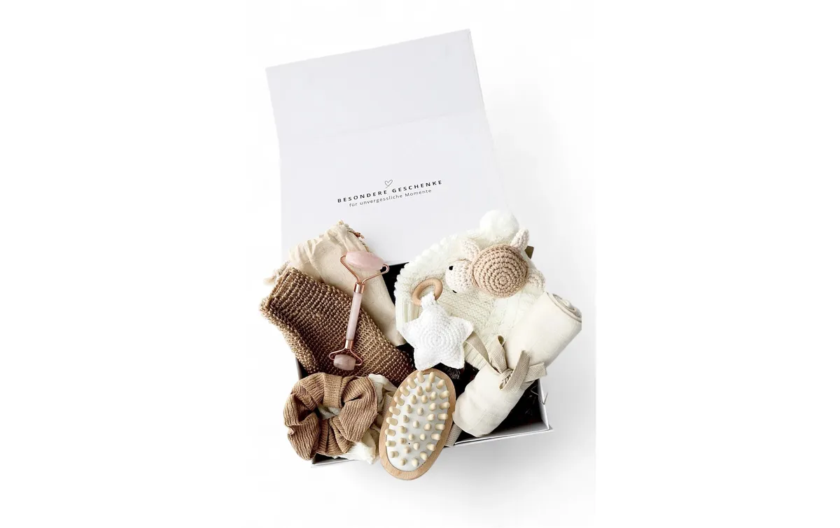 Oykami Mama-Baby Geschenkbox Elora Weiss Oykami Mama-Baby Geschenkbox Elora Weiss