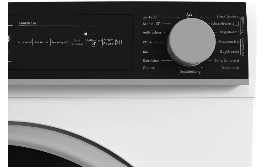 Sharp Wäschetrockner KD-NHH9S8GW3-DE Rechts