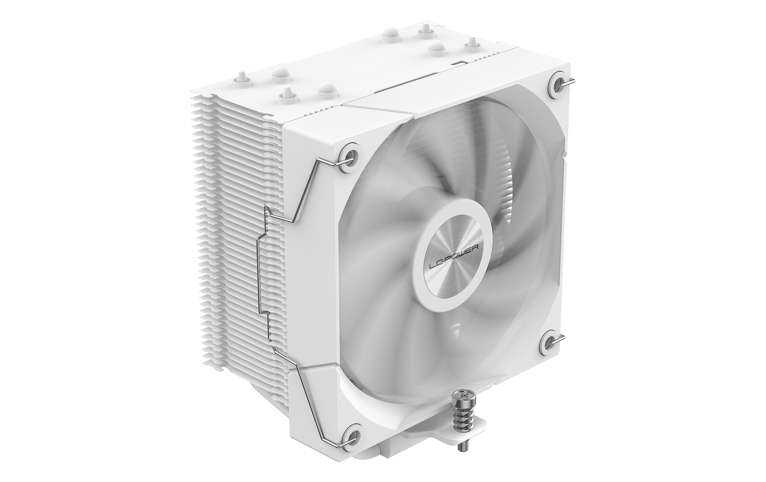 LC-Power CPU-Kühler LC-CC-120-W4 Weiss LC-Power CPU-Kühler LC-CC-120-W4 Weiss