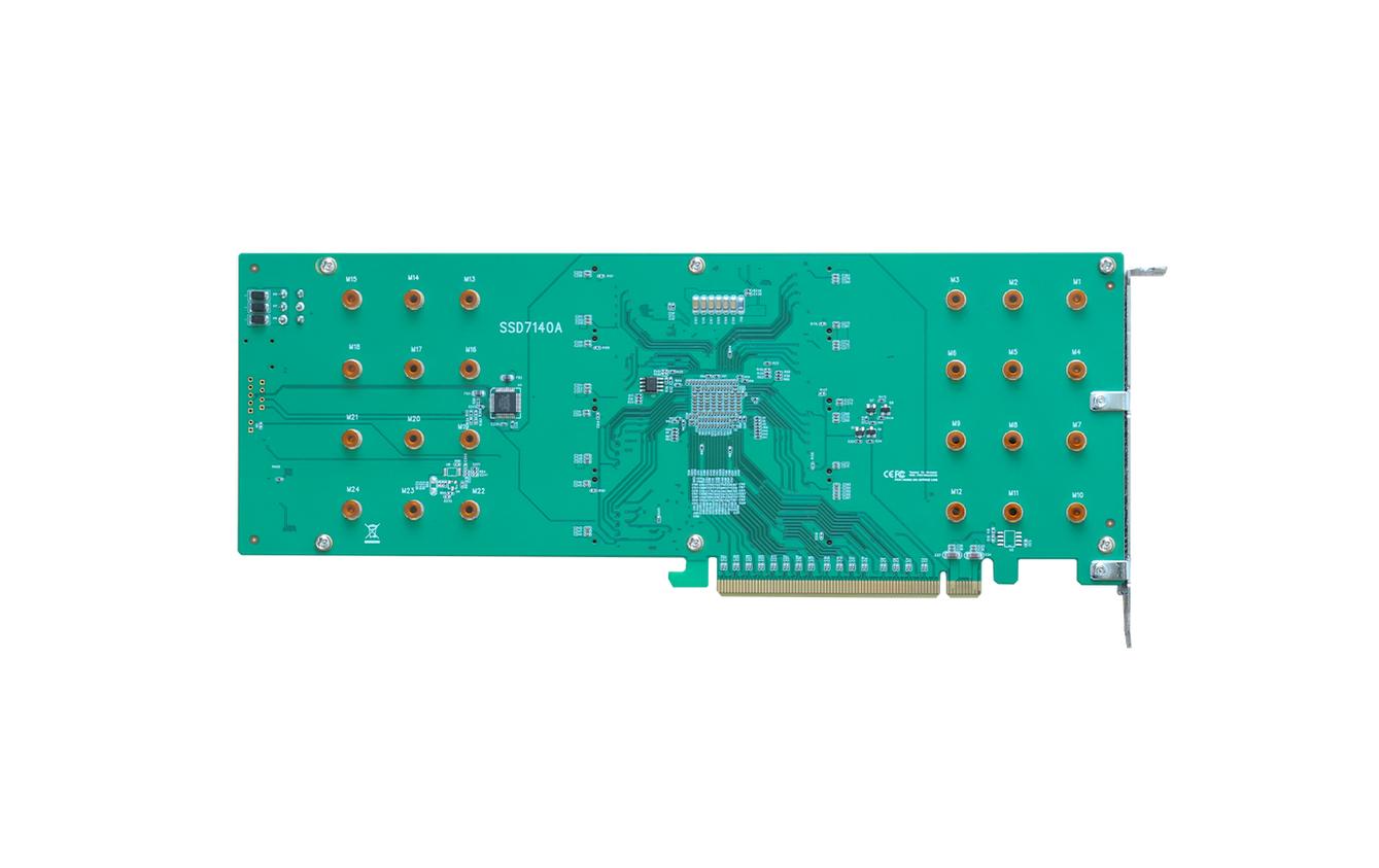 Highpoint Host Bus Adapter Rocket 1108A PCI-Ex16v3 - 8x M.2 NVMe