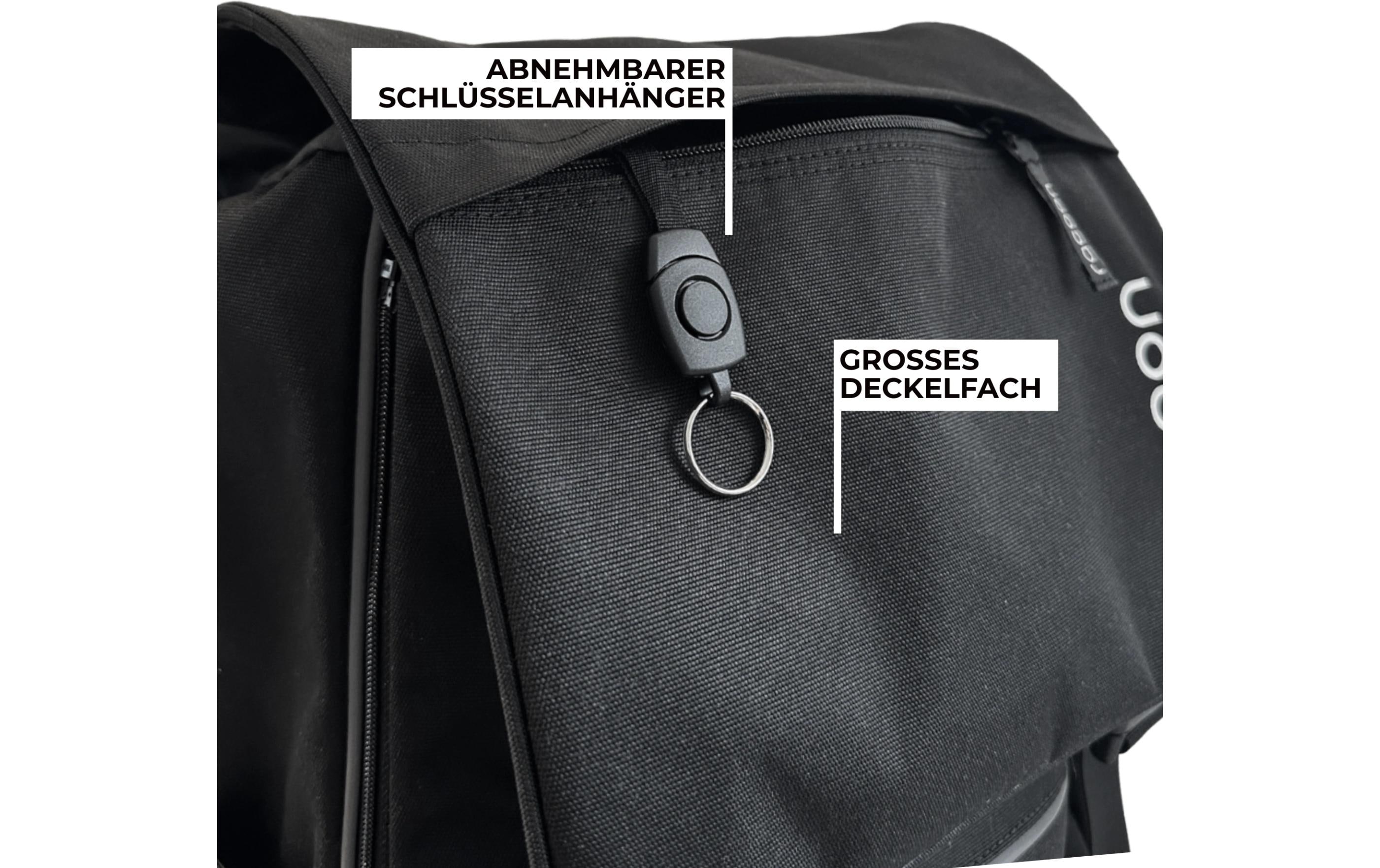 Racoon Rucksack Original 35 l, Schwarz