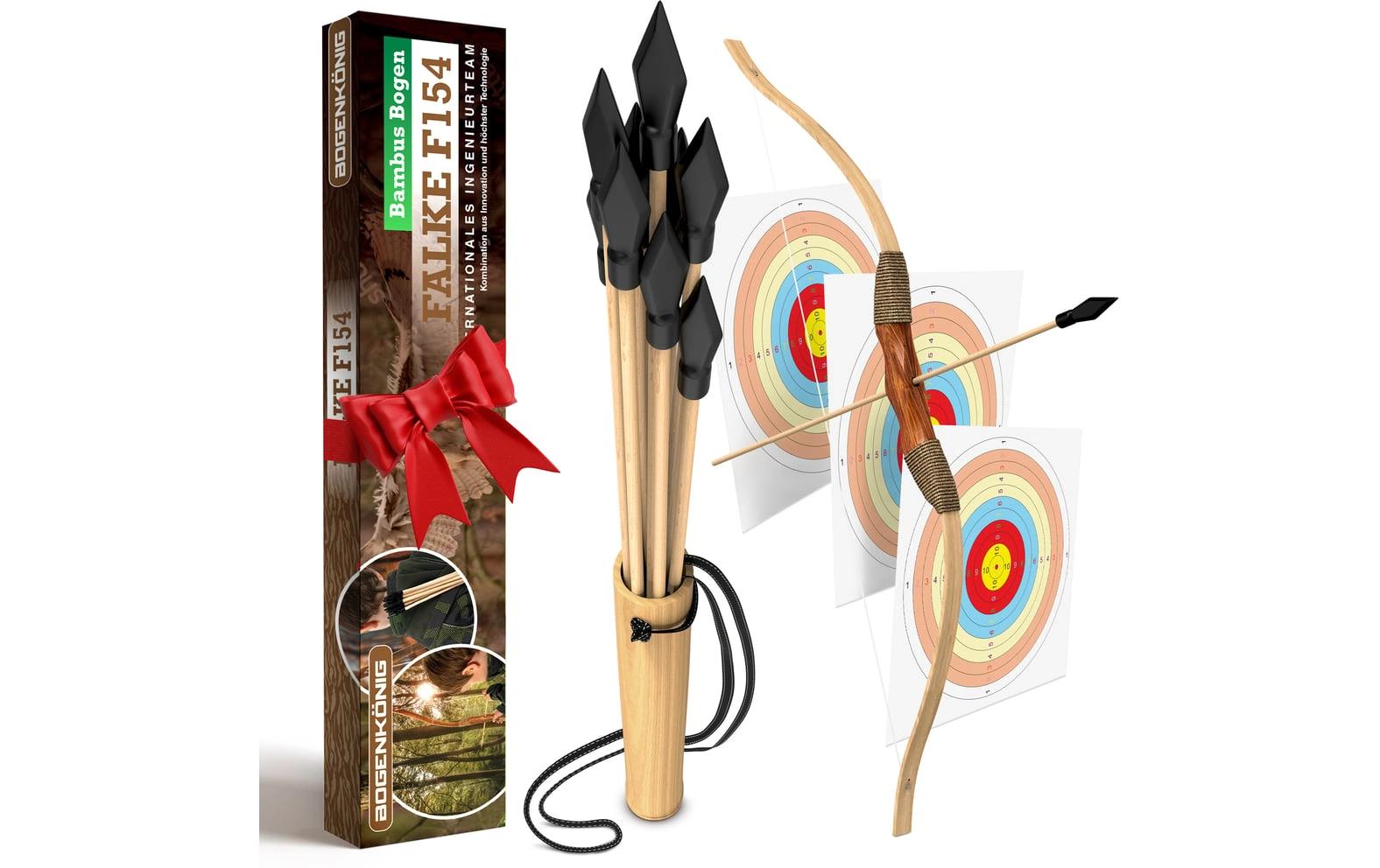 Bogenkönig Bogenschiess-Set 10-teilig