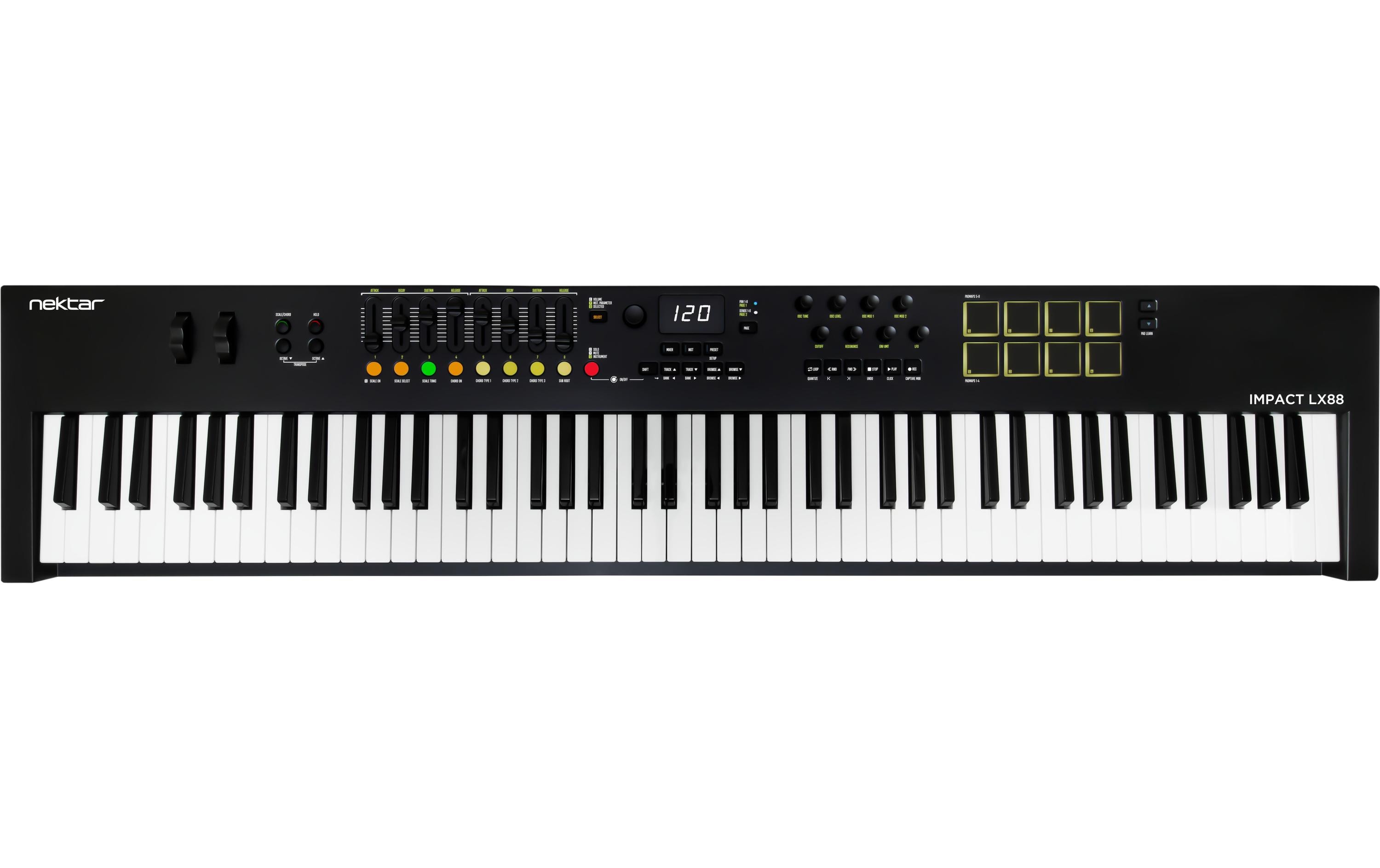 Nektar Keyboard Controller Impact LX88 MK3
