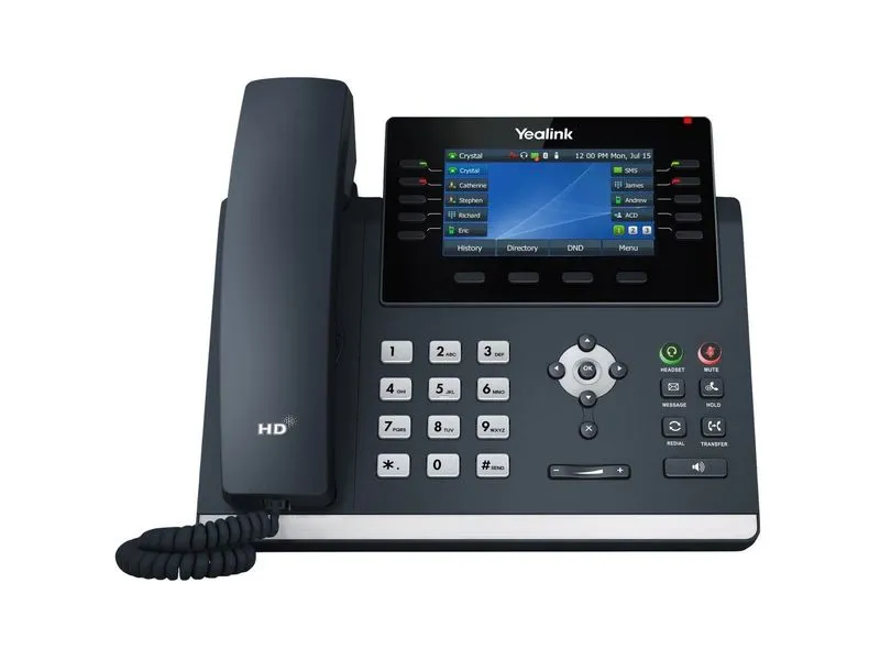 Yealink Tischtelefon SIP T4 (U) Series T44U POE Advanced Grau Yealink Tischtelefon SIP T4 (U) Series T44U POE Advanced Grau