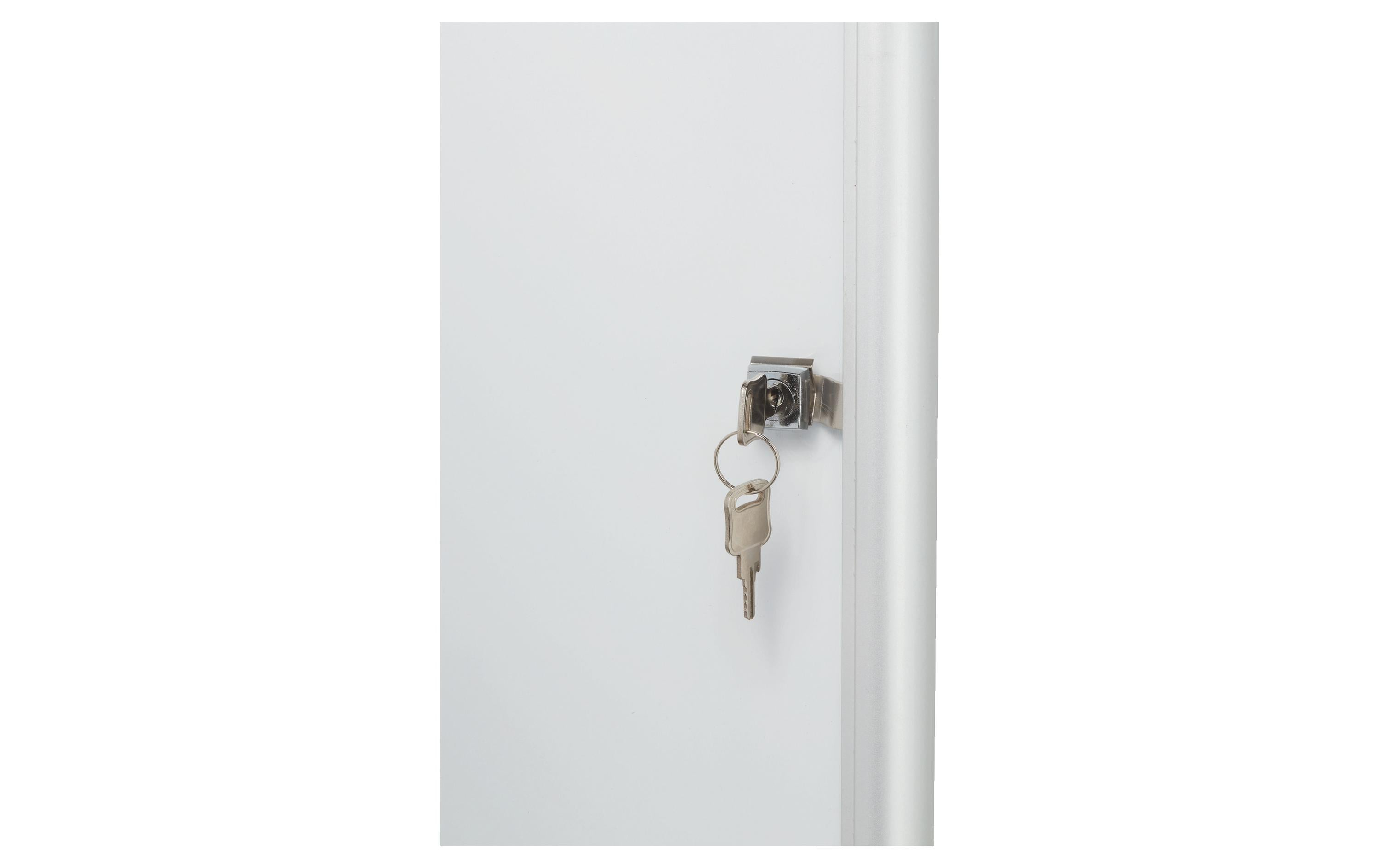 Nobo Schaukasten 2 x A4 mit Klapptür