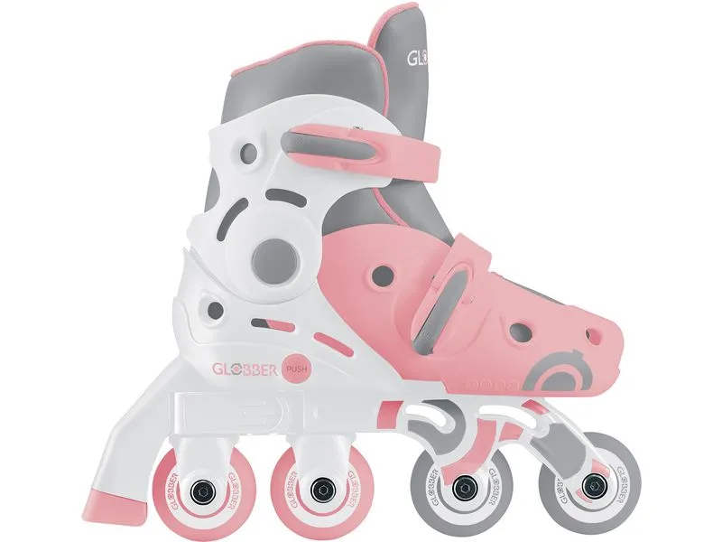GLOBBER Inline-Skates 2 in 1 Gr. 30-33, Pastel Pink