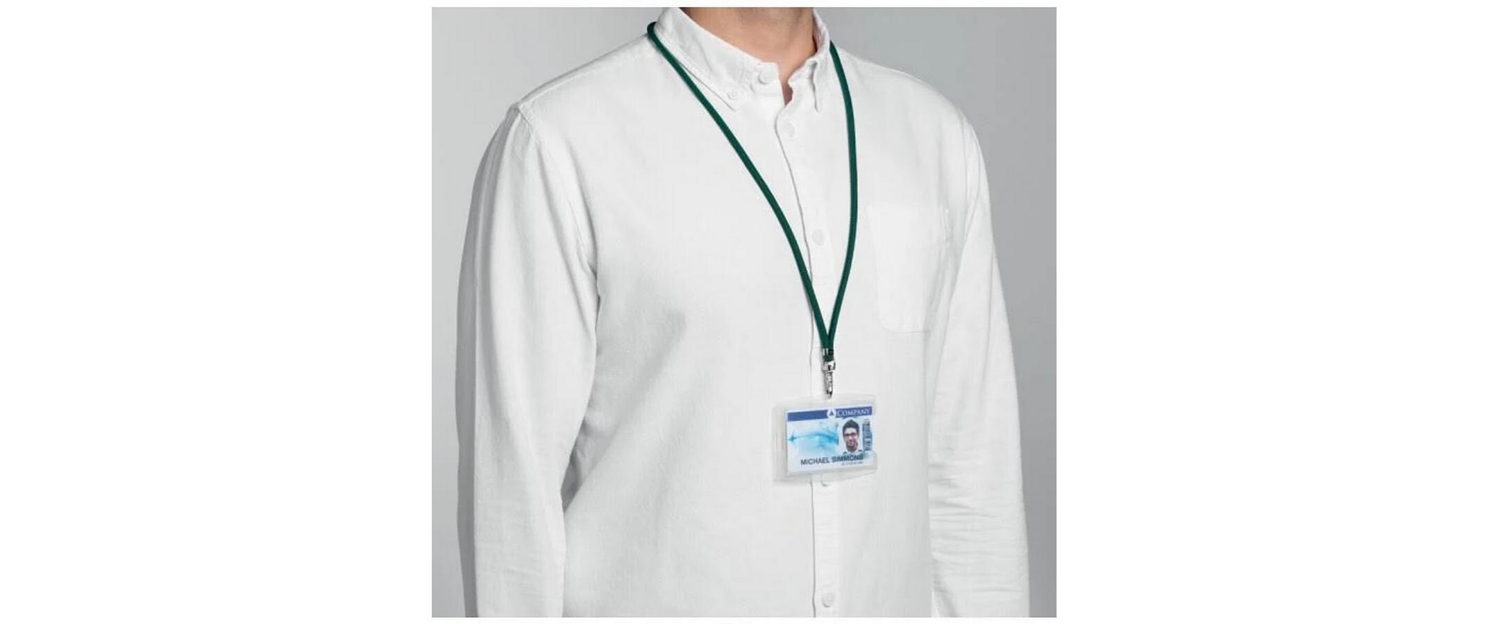 DURABLE Ausweishalter reXycle 2 Karten 10 Stück, Transparent