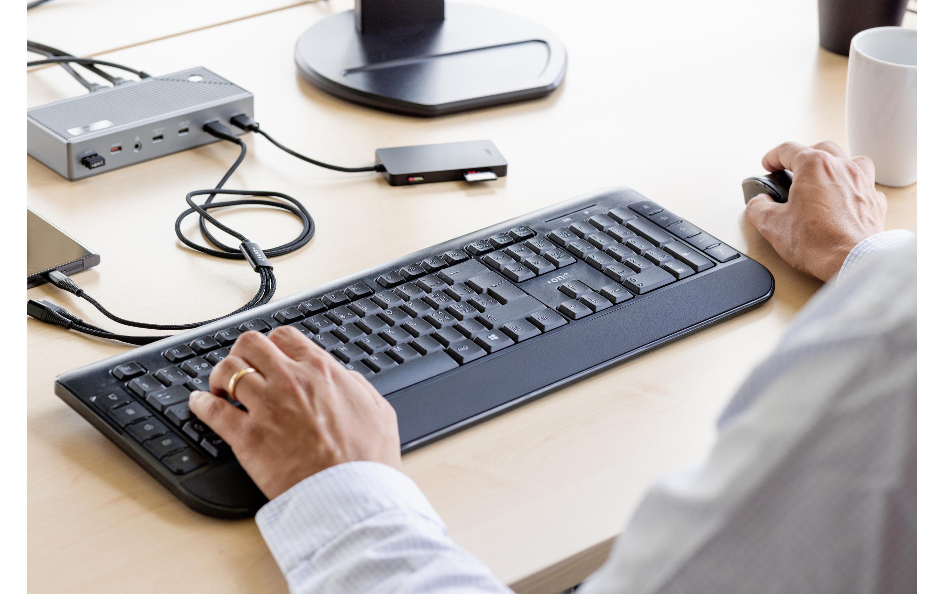 onit Card Reader Extern USB-A 3-in-1