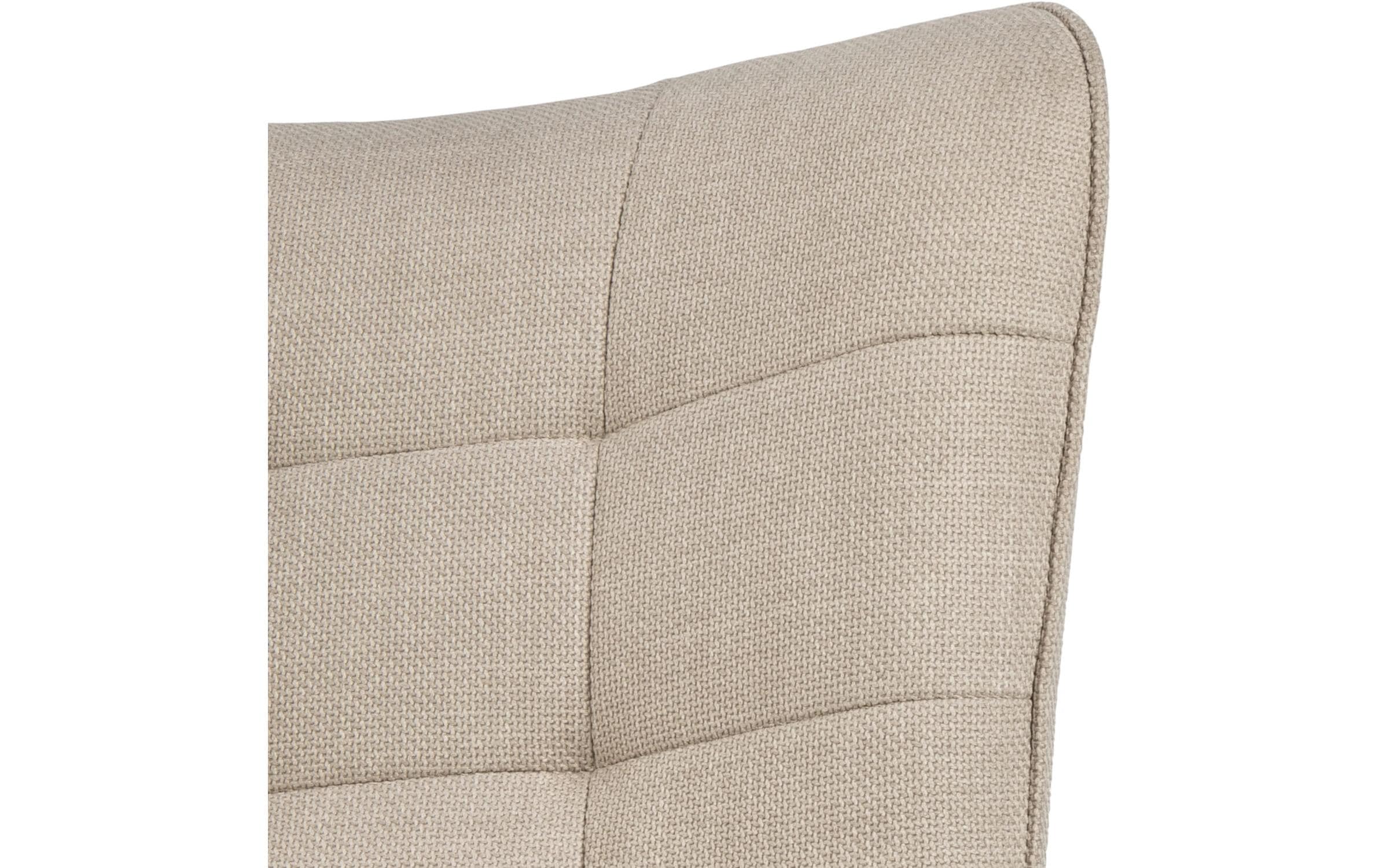 AC Design Sessel Redding Stahl/Textil, Beige