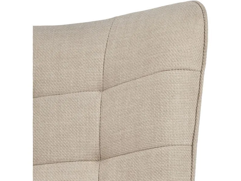 AC Design Sessel Redding Stahl/Textil, Beige