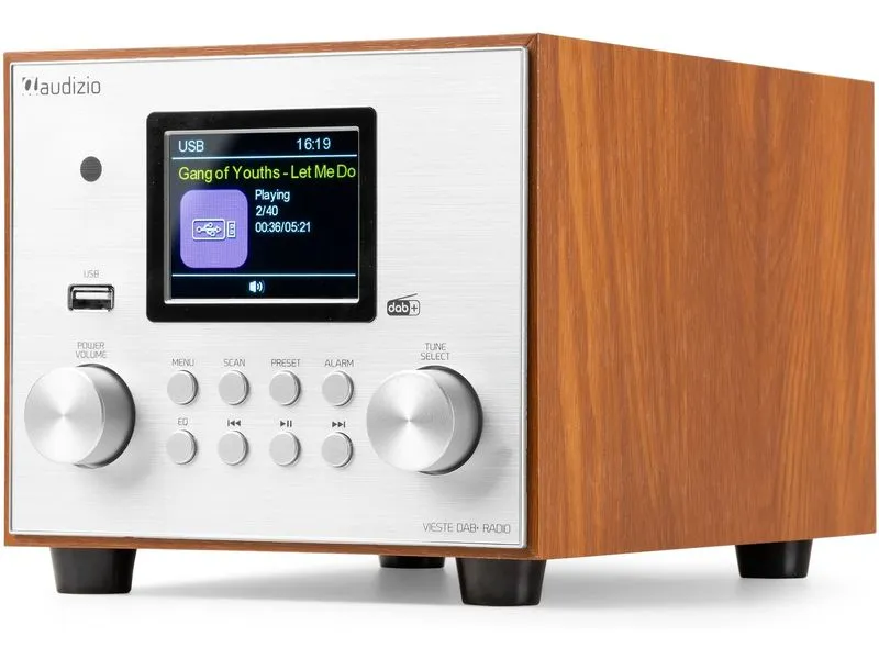Audizio DAB+ Radio Vieste Silber Audizio DAB+ Radio Vieste Silber