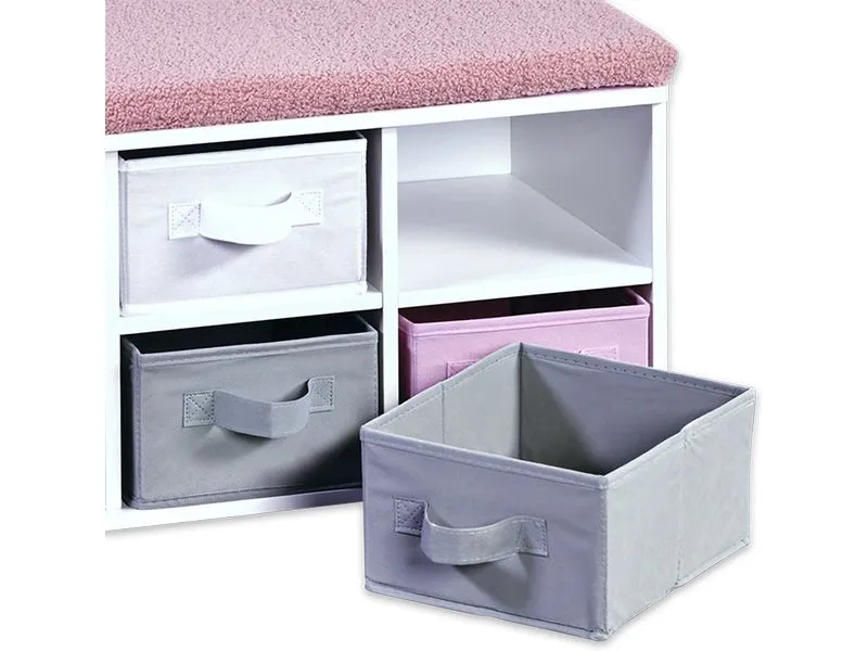 Kesper Kinder-Sitzbank mit Sitzkissen Polyester Rosa Kesper Kinder-Sitzbank mit Sitzkissen Polyester Rosa