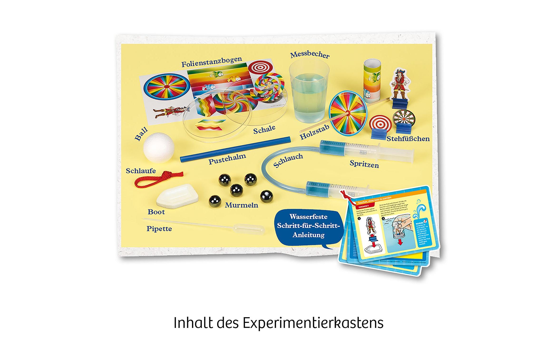 Kosmos Experimentierkasten Experimente für die Badewanne