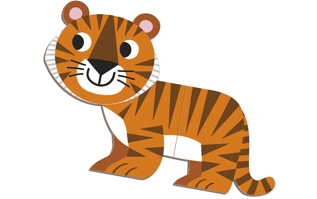 Janod Beschäftigungsspielzeug Magnetbuch Tiere