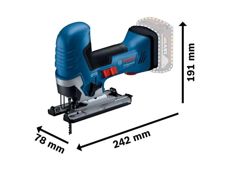 Bosch Professional Stichsäge GST 18 V-125 S Solo Bosch Professional Stichsäge GST 18 V-125 S Solo