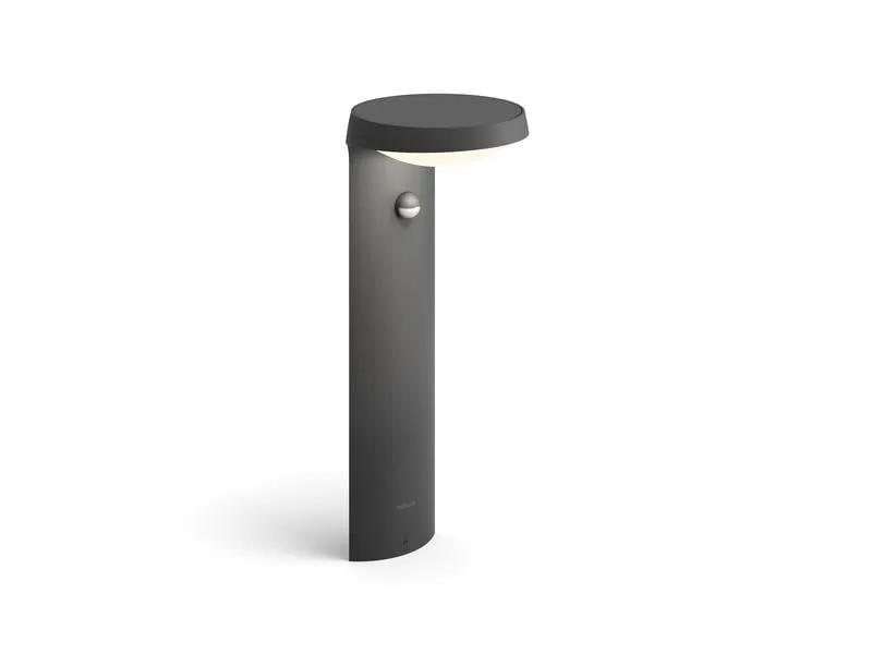 Philips Tyla Sockelleuchte,Solar Ultra-Efficient anthrazit + Sensor