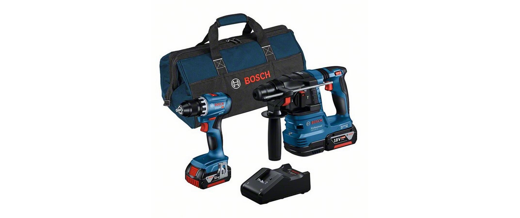 Bosch Professional Akku-Werkzeugset 18 V Combo Kit