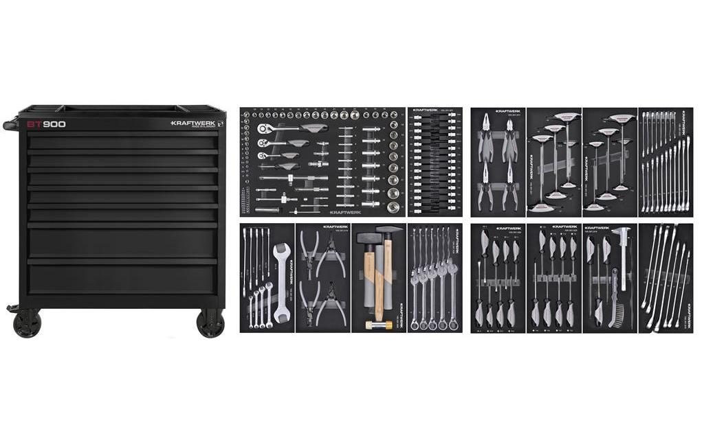 Kraftwerk Werkstattwagen BT900 Basic 211-teilig Kraftwerk Werkstattwagen BT900 Basic 211-teilig