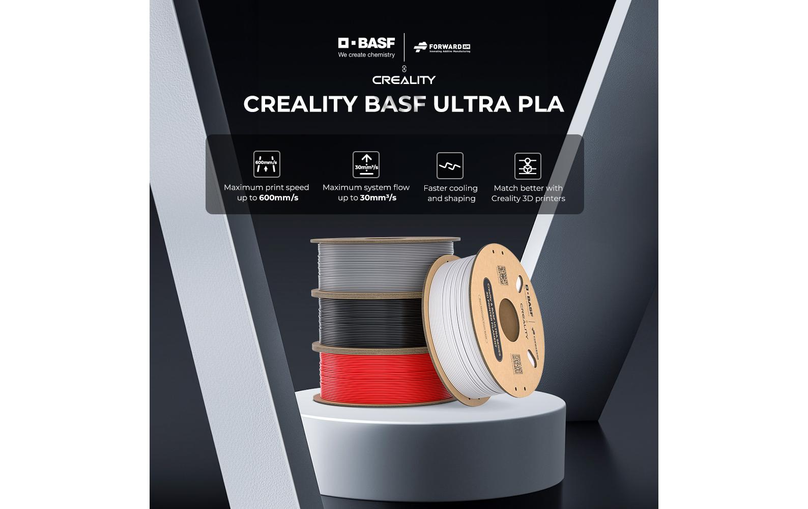Creality Filament PLA BASF Hyper, Rot 1.75 mm 1 kg