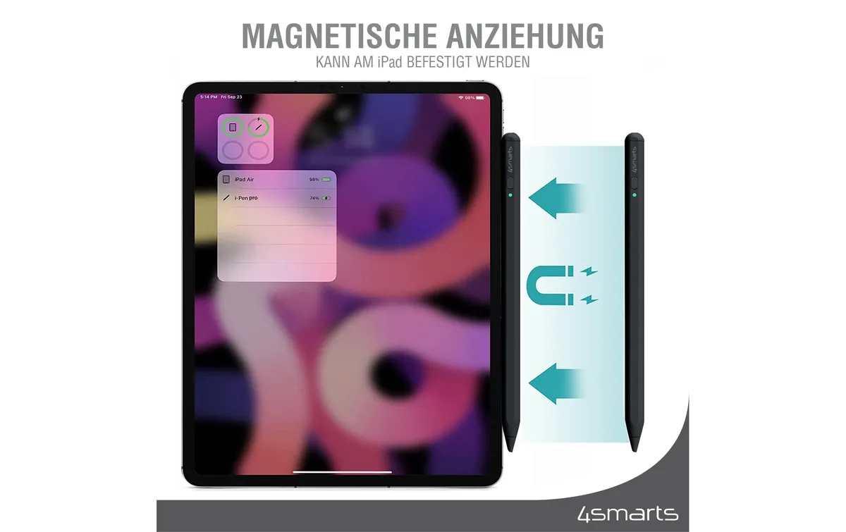 4smarts Eingabestift Pencil Pro 3 Schwarz 4smarts Eingabestift Pencil Pro 3 Schwarz