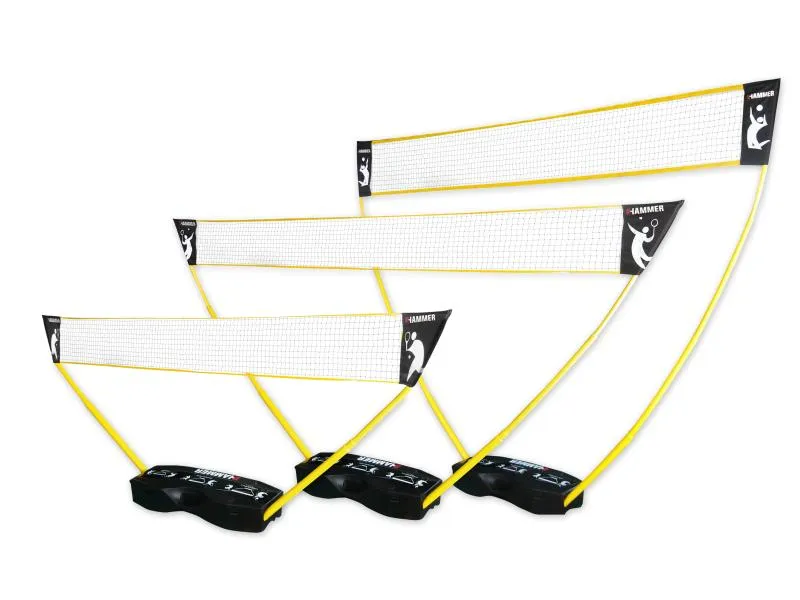 HAMMER Volleyballnetz 3 in 1 Set HAMMER Volleyballnetz 3 in 1 Set