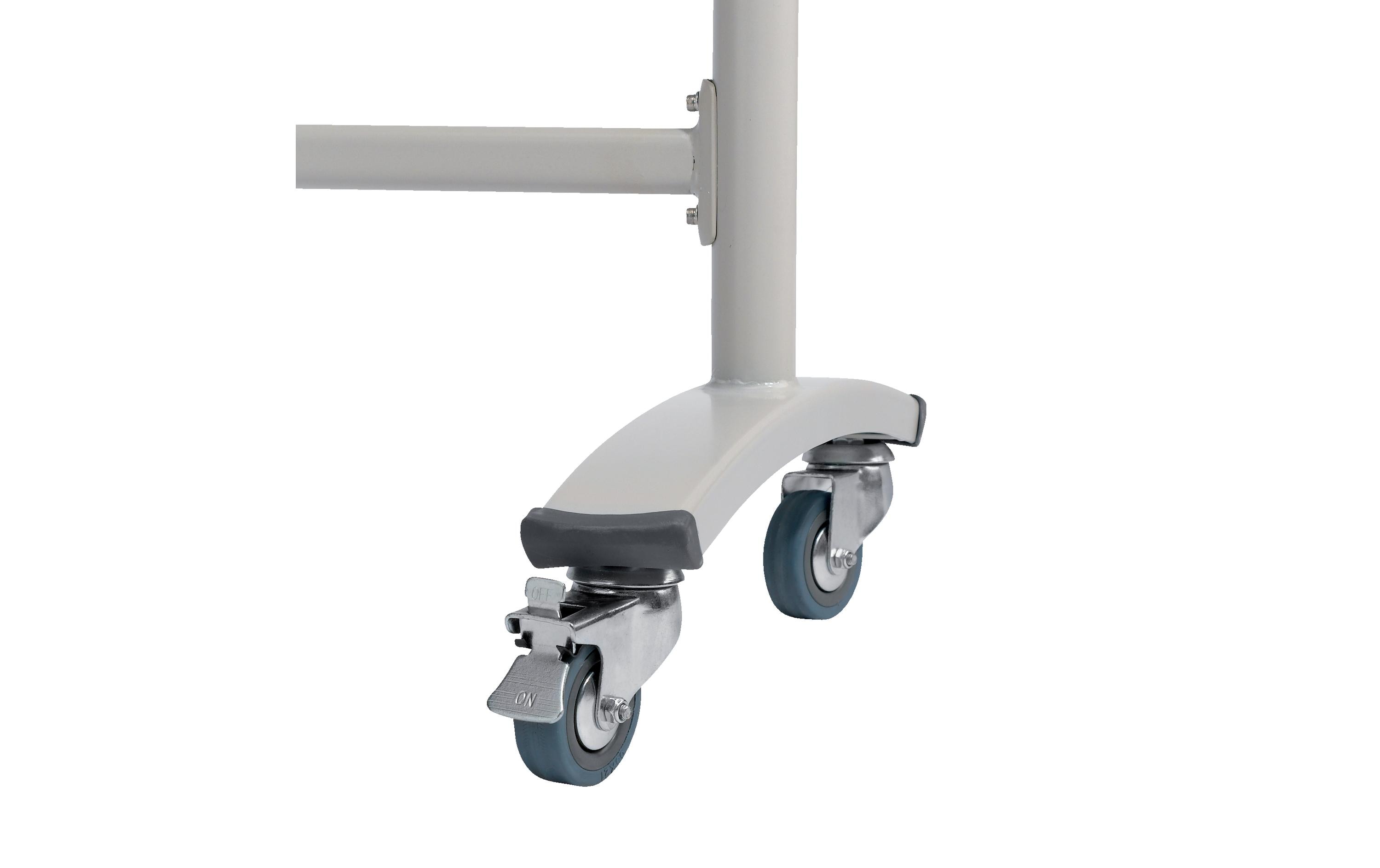 Franken Mobiles Whiteboard 100 cm x 200 cm, Weiss