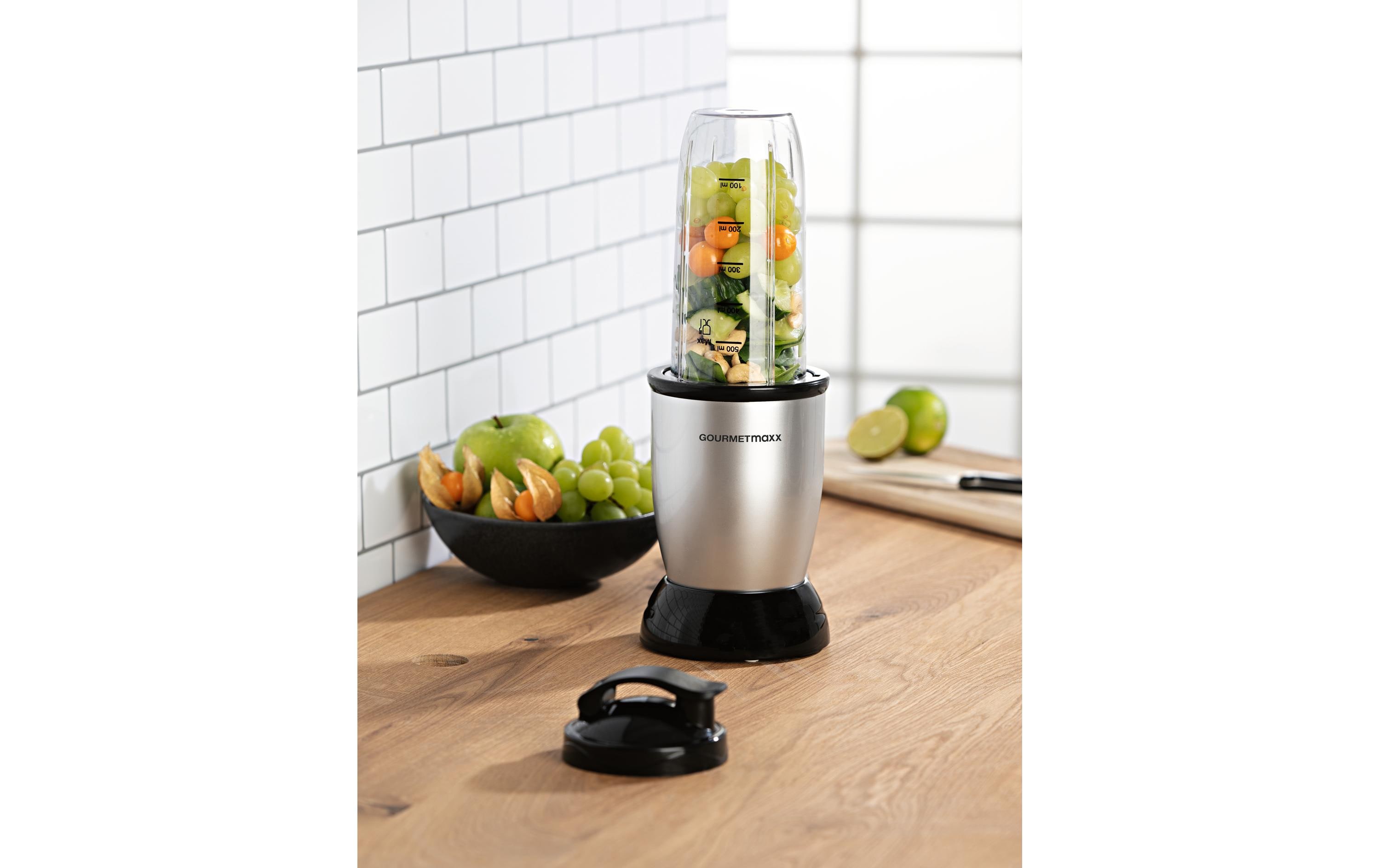 GOURMETmaxx Nährstoffextraktor Nutrition Schwarz/Silber