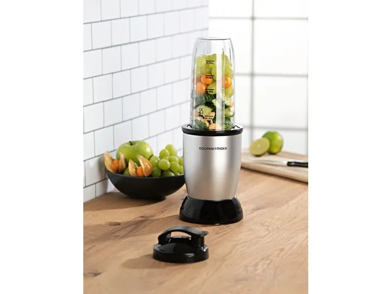 GOURMETmaxx Nährstoffextraktor Nutrition Schwarz/Silber