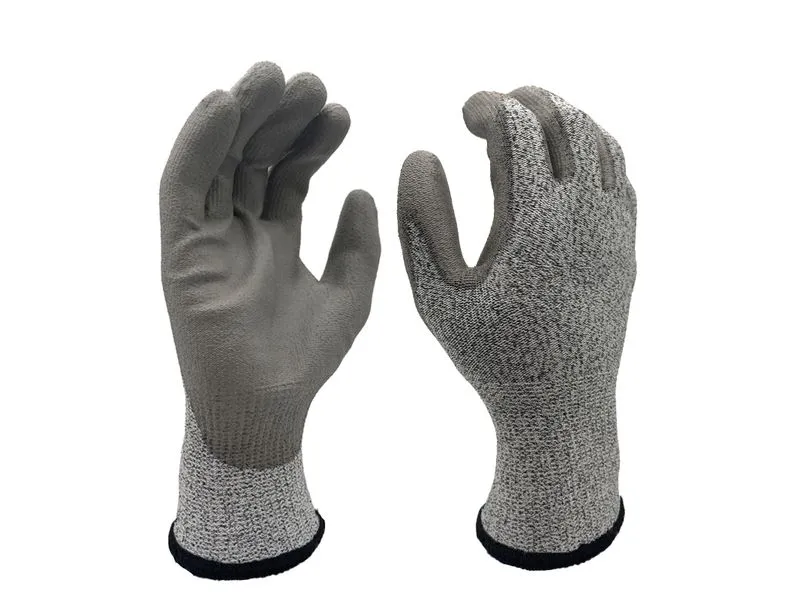 FTM Schnittschutzhandschuh Klasse B, Nylon XL, Grau, 12 Stück