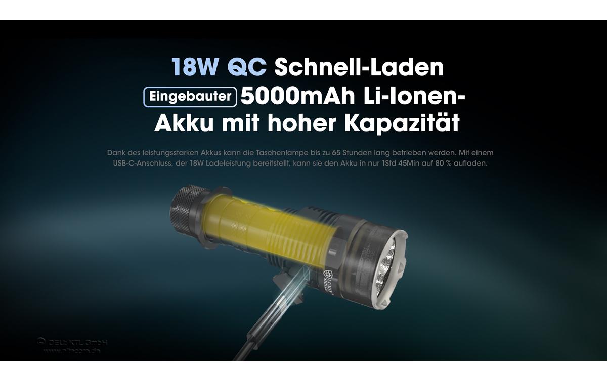 Nitecore Taschenlampe TM9K Pro