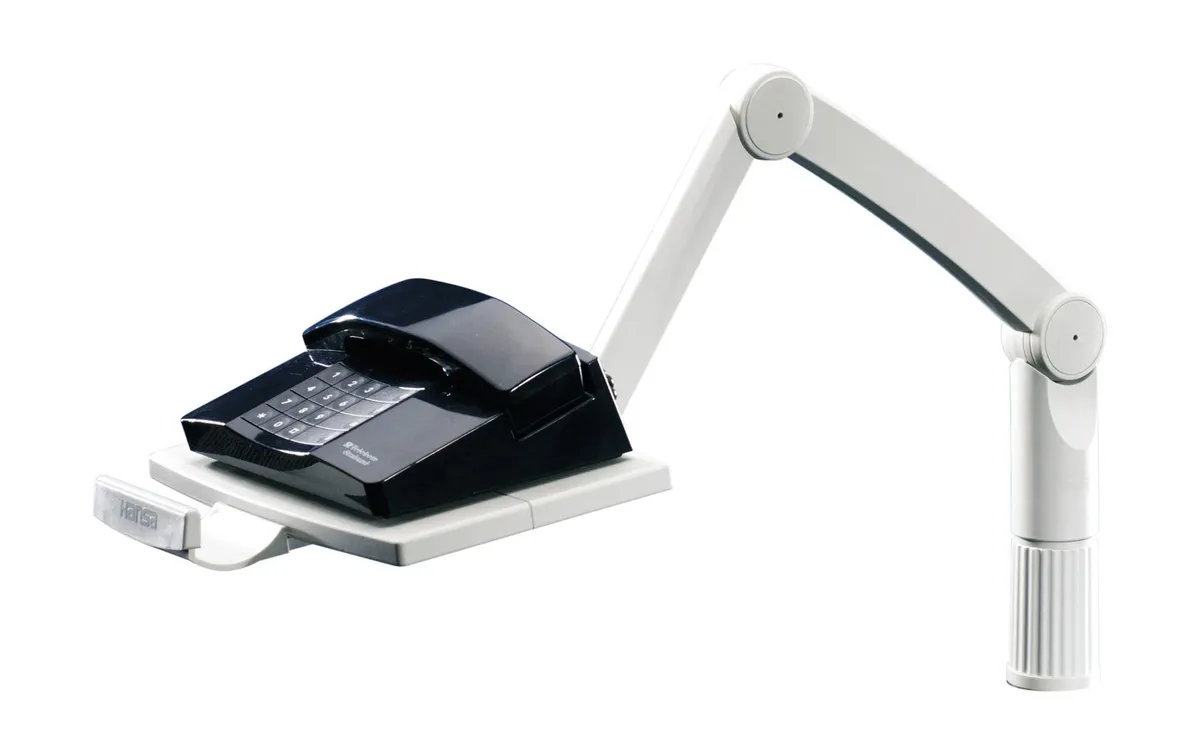 Hansa Telefon-Schwenkarm TSA 5020 Hellgrau Hansa Telefon-Schwenkarm TSA 5020 Hellgrau
