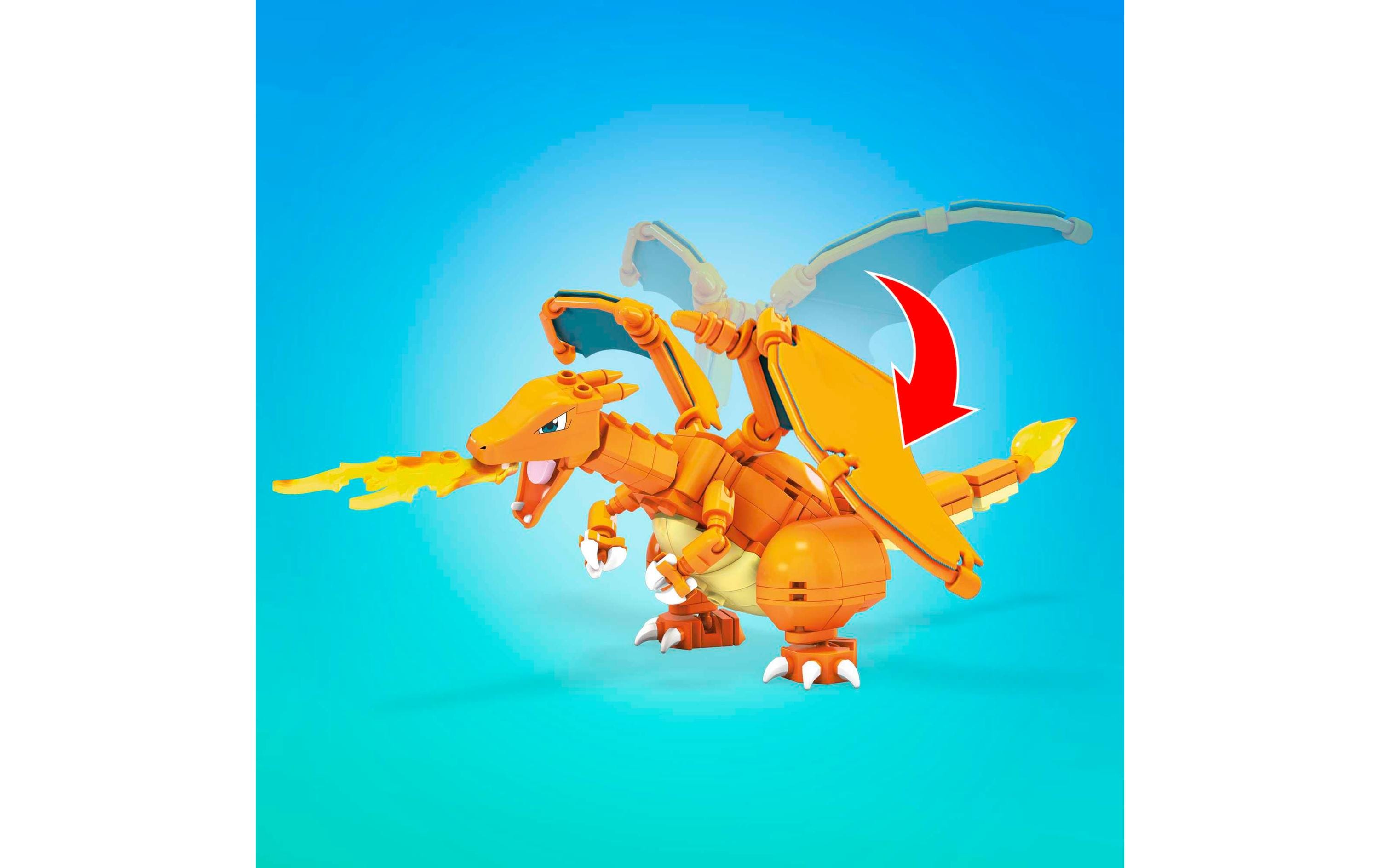 Mega Construx Pokémon Glumanda Evolution Set