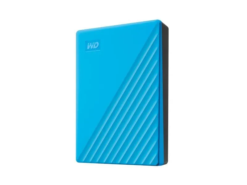 Western Digital Externe Festplatte My Passport 4 TB, Blau Western Digital Externe Festplatte My Passport 4 TB, Blau