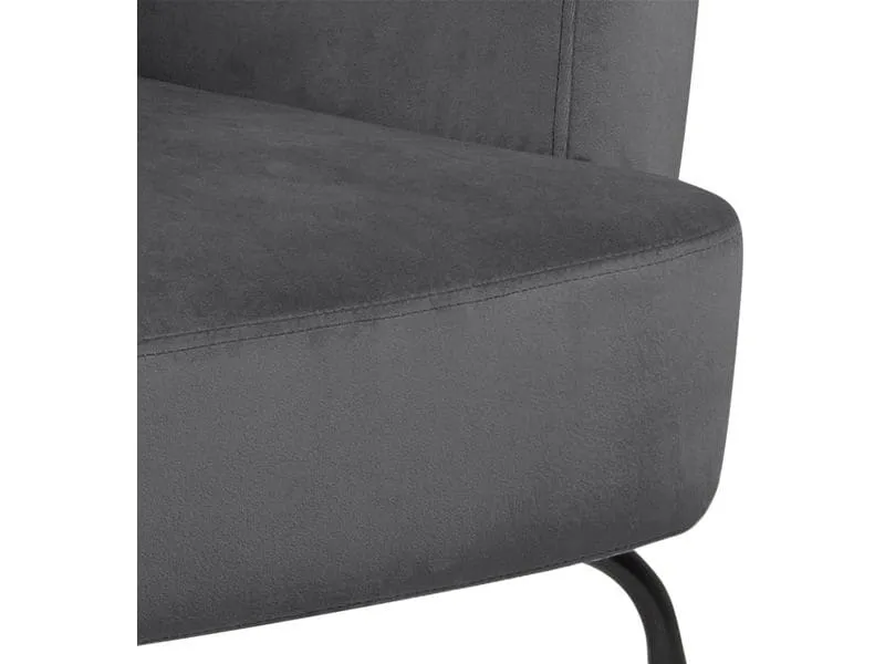 AC Design Sessel Melissa 75 x 83 cm Dunkelgrau AC Design Sessel Melissa 75 x 83 cm Dunkelgrau