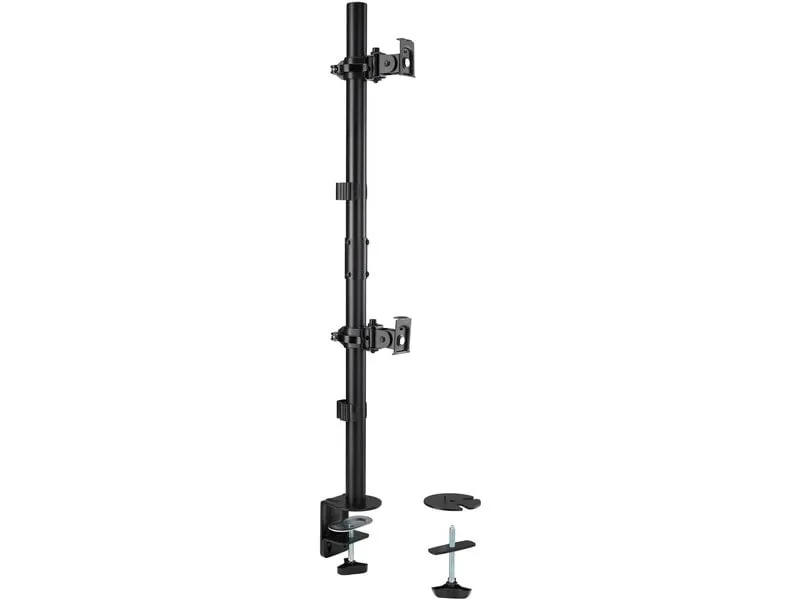 Kensington Vertikaler Dual Monitorarm bis 9 kg – Schwarz Kensington Vertikaler Dual Monitorarm bis 9 kg – Schwarz