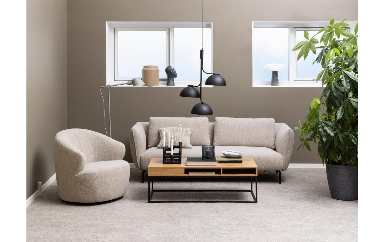AC Design Sessel Westport Beige, 80 x 80 x 76.5 cm